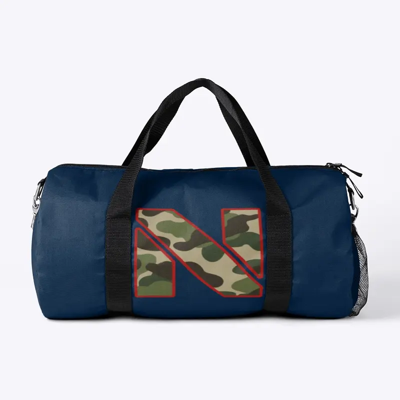 NAPALM CAMO N LOGO DUFFLE